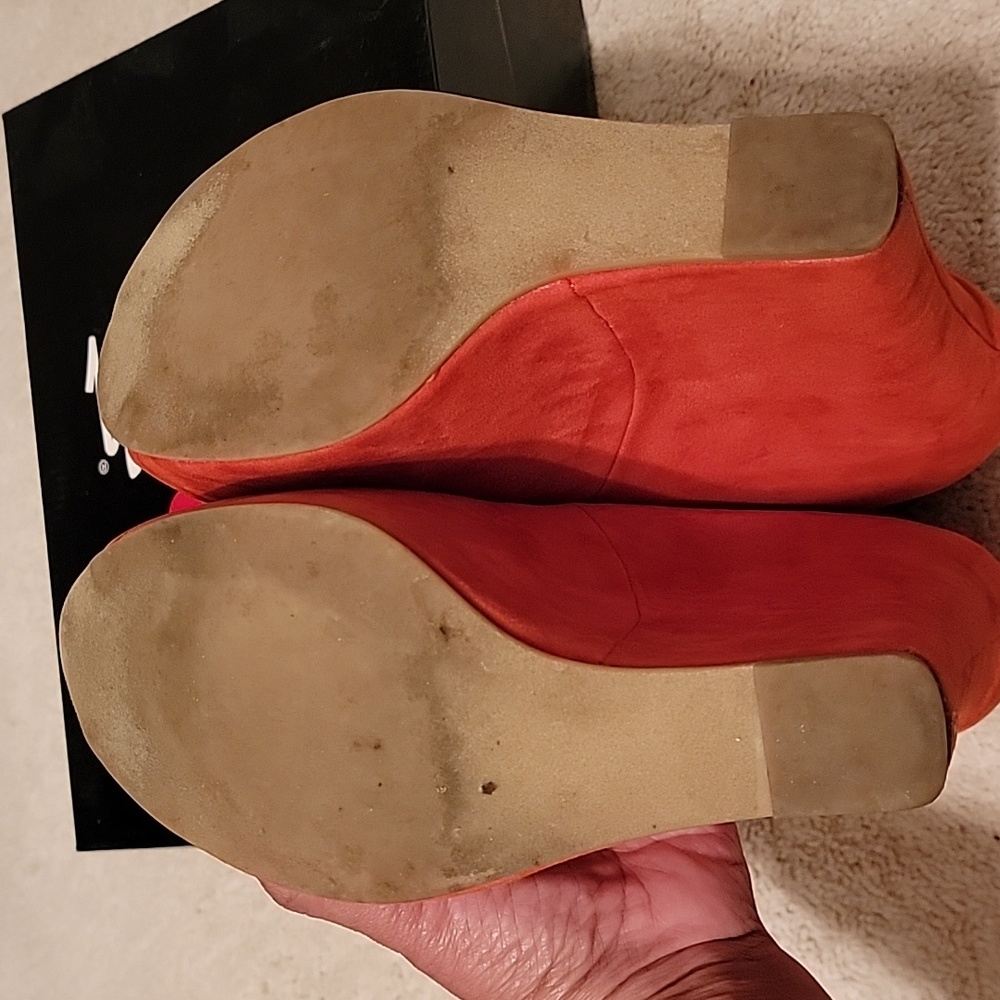 Orange Suede Shoes - Picture 10 of 15